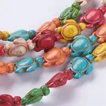 1 Strand Synthetic Turquoise Beads Strands