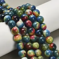 Dyed Natural Agate Beads Strands