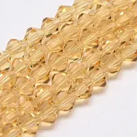 Transparent Glass Beads Strands