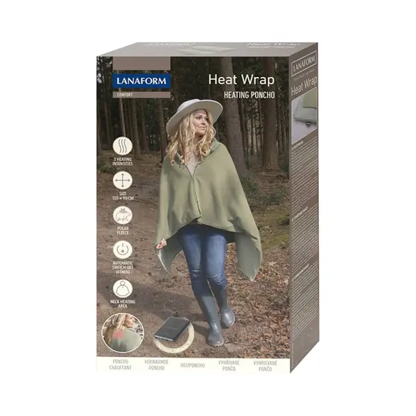 Heat Wrap vyhrievacie pončo s powerbankou