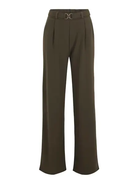 JDY Tall Plisované nohavice 'JDYGEGGO'  olivová