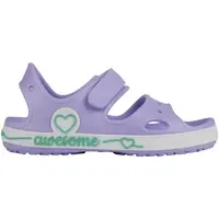 Coqui YOGI HEART Dětské sandály, fialová, velikost