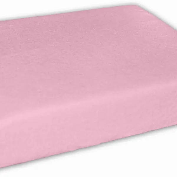 Baby Nellys Nepromokavé prostěradlo do postýlky 120x60cm - sv. růžové