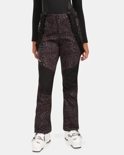 Dámské softshellové lyžařské kalhoty kilpi torien-w černá 40