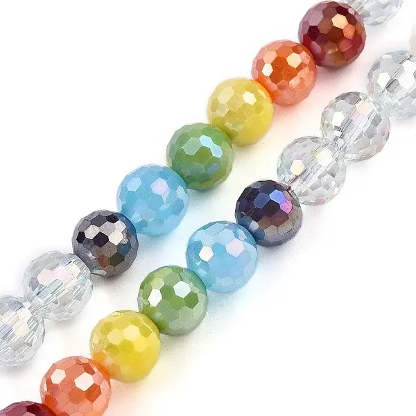 Transparent Glass Beads Strands