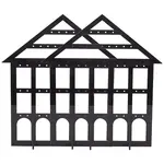 Detachable Lovely House Acrylic Earring Display Stands