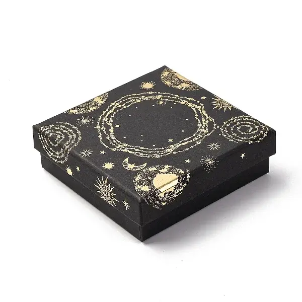 Sun Moon Star Printed Cardboard Gift Boxes