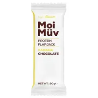 GymBeam MOIMUV PROTEÍN FLAPJACK 90 G BANÁN ČOKOLÁDA Proteínová tyčinka, , veľkosť 90 G