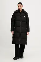 Bunda Guess 4G černá barva, zimní, oversize, V5BL08 WGLW2