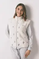 Mikina women'secret dámská, béžová barva, přechodná, 4682700