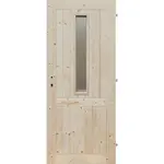 Radex Vedľajšie vchodové dvere palubovkové presklené 90 Ľ