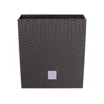 Prosperplast Kvetináč s vkladom Rato Low 22,5 cm, umbra