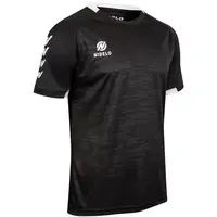 NIDELO PLAYER SHIRT S/S BREST Sportovní dres, černá, velikost