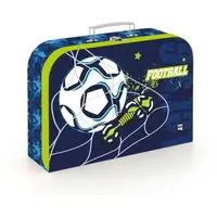 Oxybag FUTBAL Detský kufrík, tmavo modrá, veľkosť
