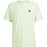adidas TRAIN ESSENTIALS STRETCH TRANING T-SHIRT Pánské tréninkové triko, světle zelená, velikost XXL