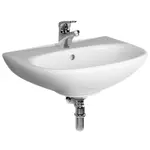 JIKA Umývadlo ZETA s otvorom pre batériu, biele, 55 x 44 cm