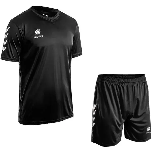 NIDELO PLAYER SET NANTES Dětský hráčský set, černá, velikost 10Y