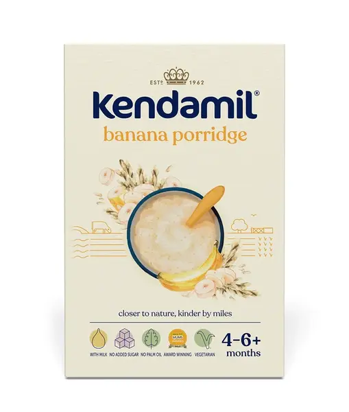 Kendamil Mléčná kaše s banánem 4-6m+ 150 g