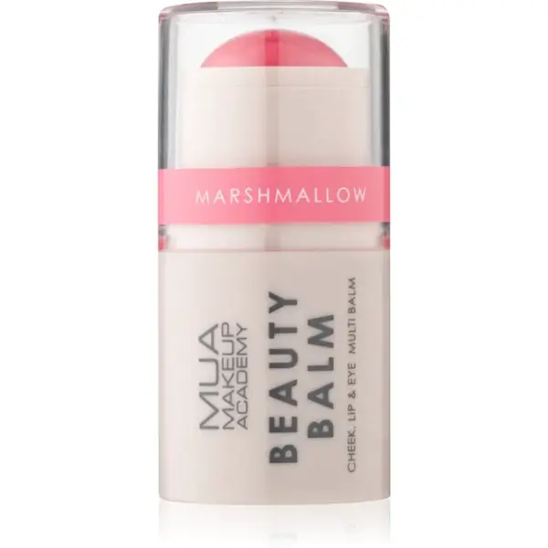 MUA Makeup Academy Beauty Balm krémová tvářenka v tyčince odstín Marshmallow 4 g