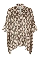 Dea Kudibal Blúzka  krémová / brokátová / čierna