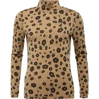 MONS ROYALE CASCADE Dámske funkčné termo tričko, hnedá, veľkosť