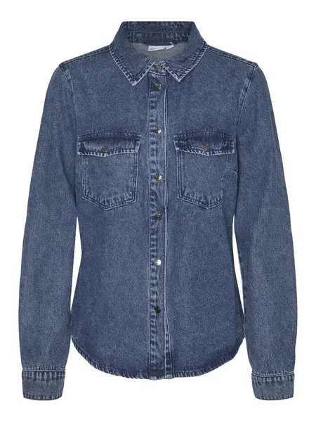 VERO MODA Blúzka 'VMJennie'  modrá denim