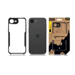 Zadní kryt Tactical Quantum Stealth pro Apple iPhone 16e / 17e, transparentní černá