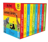 My First English-Arabic Learning Library Bilingual Boxset of 10 Pictures for Kids - Covers Basic Concepts and Everyday Topics - Wonder House Books