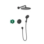 Hansgrohe Croma sprchový systém pod omietku s termostatickou batériou matná čierna 27961670
