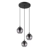 Závesné osvetlenie Eglo ARISCANI čierna 98653