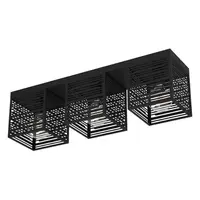 Stropné osvetlenie Eglo PIEDRITAS čierna 900357