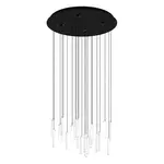 LED závesné osvetlenie Eglo SARDENARA čierna 390209