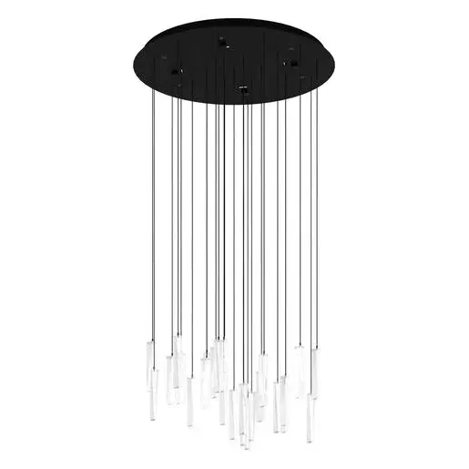 LED závesné osvetlenie Eglo SARDENARA čierna 390209