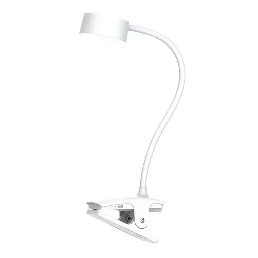 LED stolová lampa Solight sivá WO3001-W