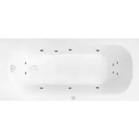 Masážna vaňa SIKO Mika 150x70 cm BASIC akrylát ľavá SIKOHMBMIKA150L