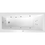 Masážna vaňa SIKO Idea Plus 170x75 cm BASIC akrylát ľavá SIKOHMBID170L