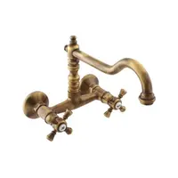 RAV SLEZÁK Morava drezová batéria s otočným ramienkom 100 mm stará mosadz mk302.0/28sm MK302.028SM