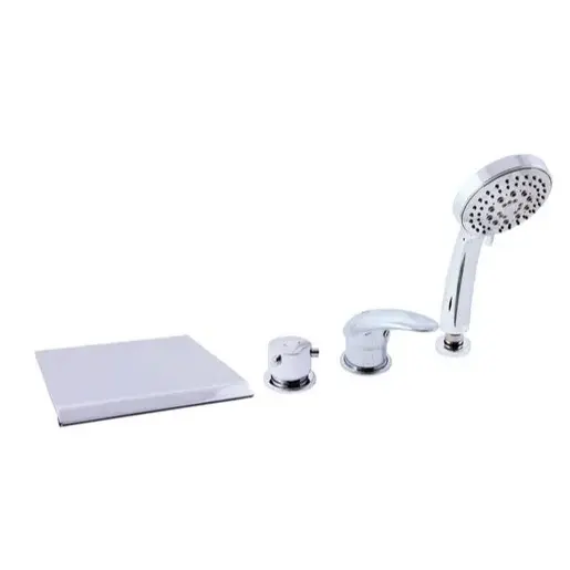 Vaňová batéria RAV Slezák so sprchovacím setom chróm D474.5P
