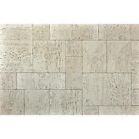 Obklad Vaspo Travertin béžová 35x23,4; 35x11,6; 23,4x23,4 cm reliéfna V55006