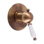 RAV SLEZÁK Labe sprchová batéria vrátane podomietkového telesa stará mosadz L583LSM