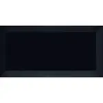 Obklad Ribesalbes Chic Colors negro bisiel 7,5x15 cm mat CHICC1982