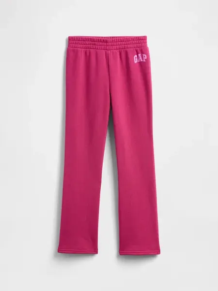GAP Kids Sweatpants Bootcut Logo - Girls