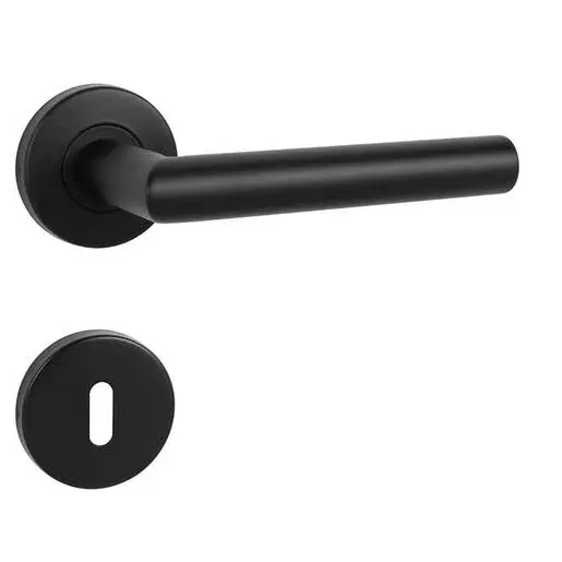 Kľučka Naturel FAVORIT R, čierna, WB (PZ) FAVORITREBWB