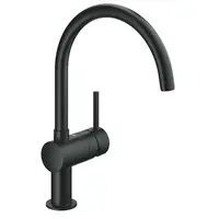 Drezová batéria GROHE Minta s otočným ramienkom velvet black 32917KS0