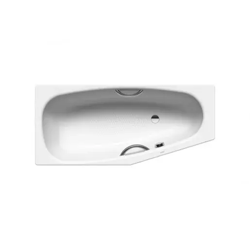 Kaldewei Mini Star asymetrická vaňa 157x75 cm smaltovaná oceľ pravá 224734013001 KW831PEPCA