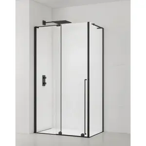 Sprchový kút obdĺžnik 110x90 cm SAT Walk-In Xmotion SATBWIXMN110S90C