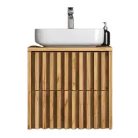 Kúpeľňová skrinka s krycí doskou SAT Delano 60x46 cm kúpeľňová skrinka mat DELANO60ZDDE