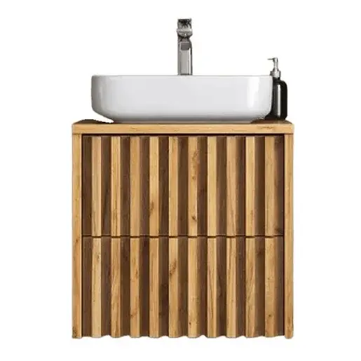 Kúpeľňová skrinka s krycí doskou SAT Delano 60x46 cm kúpeľňová skrinka mat DELANO60ZDDE