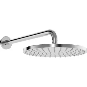 Hansa Viva hlavová sprcha na stenu vrátane sprchového ramená brúsená oceľ 4426020080