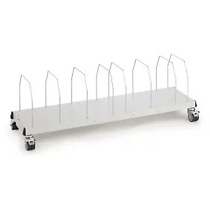 Mobilní kovová police